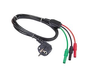 Multimetrix P06239307 P06239307 Câble de mesure pour prise Schuko 1 pc(s)