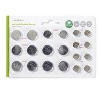 Multipack de Piles-Boutons au Lithium CR2025/CR2016/CR1620/LR43/LR54/LR4 20 pièces au total Blister G