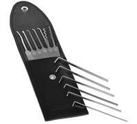 MULTIPICK ELITE 13 Kit de Crochetage professionnel - [13 pièces | 0,6 mm] Made in Germany - Lockpicking set - Serrurier outils - Crocheteur Lock Picking - Lockpick pour serrure - Ouverture Pick Set