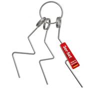 MULTIPICK Kit d'ouverture crochetage de Serrure [3 x 1,6 mm | Fabriqué en Allemagne] pour Ouvrir Presque Toutes Les Portes de Maison - Kit d'outils Universel de serrurier Professionnel