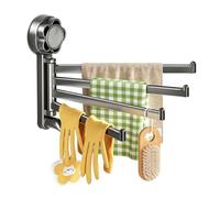 Multiple porte-serviettes pour salle de bain | Support de douche avec adhésif | Sèche-cheveux mural | pour vêtements, chaussettes, porte de douche, chambre, cuisine, camping-car, toilettes,