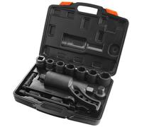 Multiplicateur de couple 6800 Nm - Multiplicateur de couple 1:64 - Ensemble 25,4 x 25,4 mm e roue carrée avec multiplicateur de couple - 21# - Visseuse avec force - Tailles : 24/27/30/32/33/38
