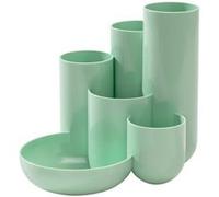 Multipot à crayons CAMPUS, 6 pots, violet pastel
