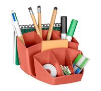 Multipot et organiseur de bureau CEP Riviera terracotta