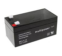 MultiPower MP3,4-12 / 12 V 3,4 Ah Batterie au plomb homologuée VDs
