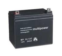 Multipower MP34-12C Batterie au plomb 12 volts 34 Ah