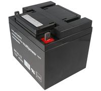 Multipower MP45-12 Batterie avec raccord à vis M6, 12 Volt 45 Ah