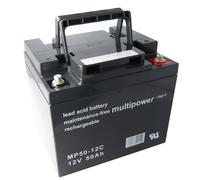 Multipower MP50-12C longue durée d'utilisation et faible autodécharge