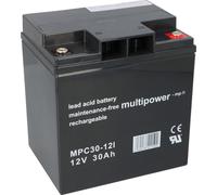 Multipower MPC30-12I Batterie AGM - 12V, 30Ah, résistante au cyclage