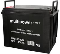 Multipower MPL150-12SI, batterie AGM longue durée, 12V, 150Ah – M6