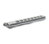 Multiprise 19" rack 8 prises - Gris