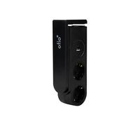 Zenitech Multiprise Schuko 2 prises + 2 USB Gekko Noir