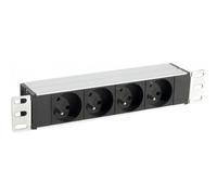 Generique Multiprise rackable 10'' 1U - 4 prises CEE 7/5