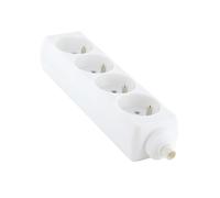 Chacon - Multiprise 4x16A sans cordon - Blanc Blanc