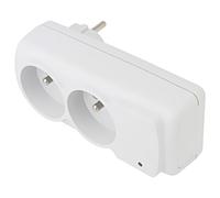 Multiprise ACAR MINI AGD : prises de sécurité : 2 230VAC 10A blanc HSK DATA