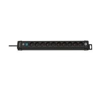 Multiprise avec 10 Prises Premium-Line 3m Noir