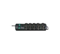 Multiprise avec 10 Prises Universelles Primera-Line 2m Noir