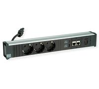 Multiprise avec chargeur USB, alimentation secteur, 22 W