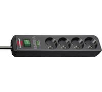 Brennenstuhl Multiprise avec parafoudre Eco-Line 1153904314 4 prises Anthracite FR 1,5 m