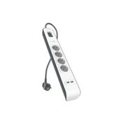 Multiprise Belkin BSV401CA2M 4 Prises Protection Parasurtenseur 2 USB Interrupteur