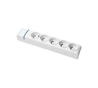- Multiprise Blanche 5 prises 2P+T 16A