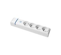 - Multiprise Blanche interrupteur lumineux 4 prises 2P+T 16A