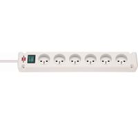 Multiprise Bremounta 6 prises BRENNENSTUHL 3m - H05VV-F3G1.5 avec interrupteur