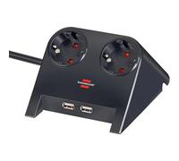 Multiprise Brennenstuhl 1153500222 2 prises 2 USB-A avec protection enfant