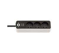 Brennenstuhl Ecolor multiprise 3 prises - Blanc
