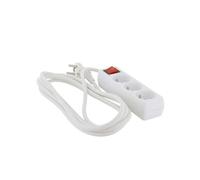 Multiprise - CHACON - 48015 - 3 prises - 16 A - 3 m - Blanc