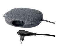 Brennenstuhl Multiprise de table 1150020010 – 1 pièce, noir anthracite, fiche Euro