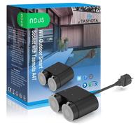 Multiprise d'extérieur connectée A4T Smart Wi-Fi (16 A/3 680 W) avec compteur d'énergie, firmware Tasmota