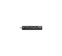 Parasurtenseur BRENNENSTUHL 3 PRISES NOIR 2xUSB 2M H05VV-F 3G1.5