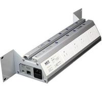 Multiprise Ethernet à 8 prises, 19 pouces, télécommande, montage en rack