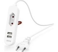 Multiprise Hama 00223202 blanc fiche Euro 1 pc(s)