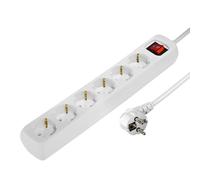 Hama Multiprise 6 prises - Blanc
