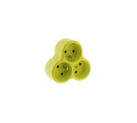 Multiprise - INOTECH - 3X16A - Couleur Anis - 3 prises - Intérieur