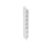 - Multiprise Iota 5 prises 16A + prise USB A+C avec interrupteur