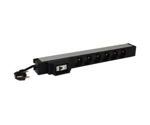 Multiprise - LEGRAND - 646830 - 6 Prises - Disjoncteur Différentiel 16A - 1U 19""