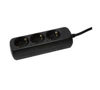 Multiprise - LOGILINK - Lps205B - 3 prises - Interrupteur - 1,5m
