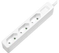 Multiprise LogiLink LPS229 x3 blanc fiche avec contour 1 pc(s)