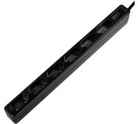 Multiprise LogiLink LPS231B x6 noir fiche Euro 1 pc(s)