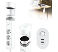 Multiprise - OLYMPIA - IOIO SL 3000 - 3 Prises - 3 Ports USB - Blanc