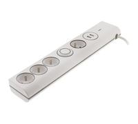 Thomson Multiprise parafoudre 4 prises 16A + 2 USB