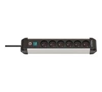 Multiprise Premium-Alu-Line 6 Alu-Line 1391034600