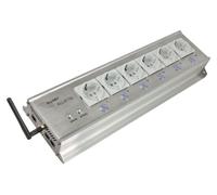 Multiprise programmable ALLNET MSR IO à 6 prises avec appareil de mesure pour ordinateur de bureau et