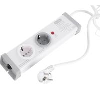 Multiprise Q-Link - Multiprise avec commutation automatique pour lave-linge et sèche-linge - Rallonge de 1,5 m, 2760 W