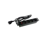 Multiprise rack 10 pouces PDU 4 x connecteur CEE 7/5 PZ04