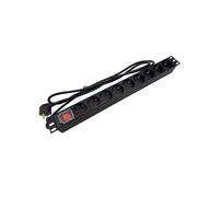 Multiprise rack 19 pouces prise PDU 9 x CEE 7/3 PZ023