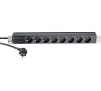 K & M Multiprise rackable 19'' 230 V 8 prises 28673